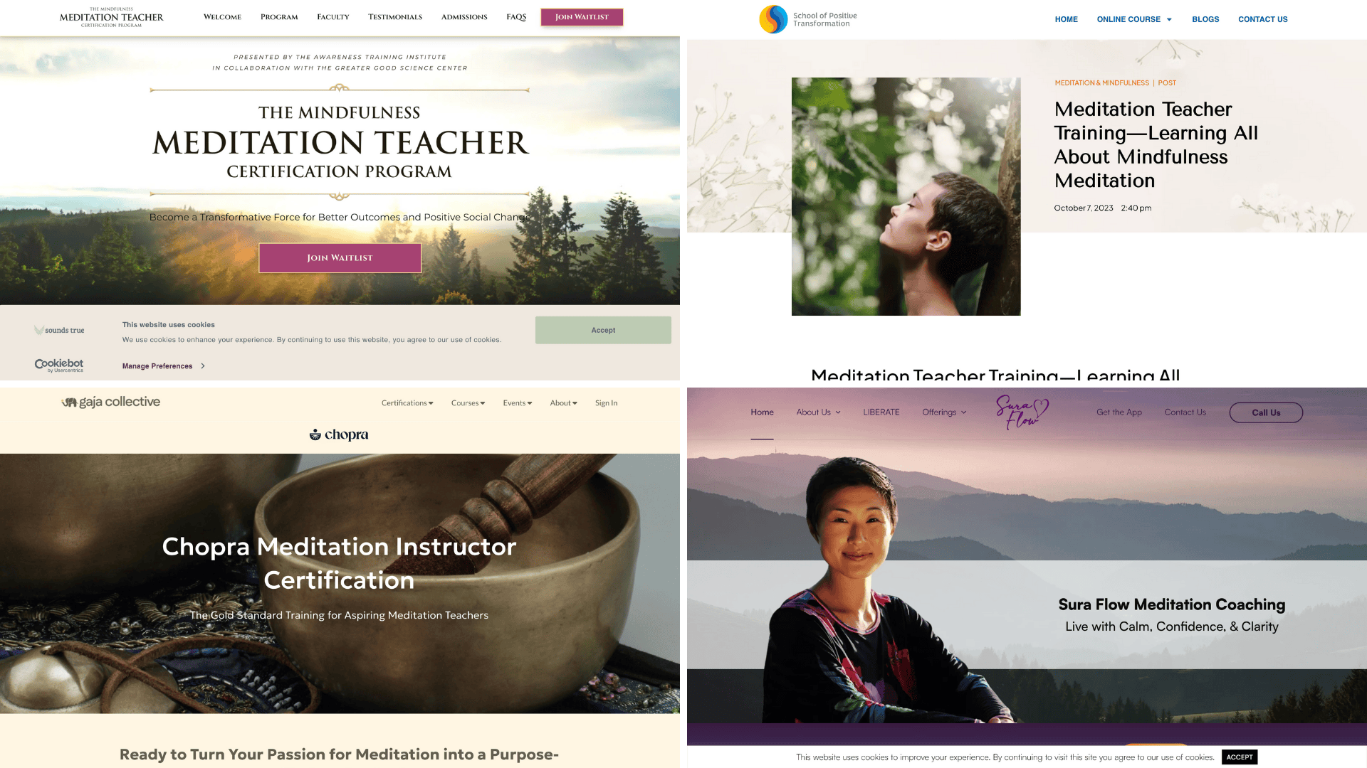 Best Meditation Certification Programs in 2025