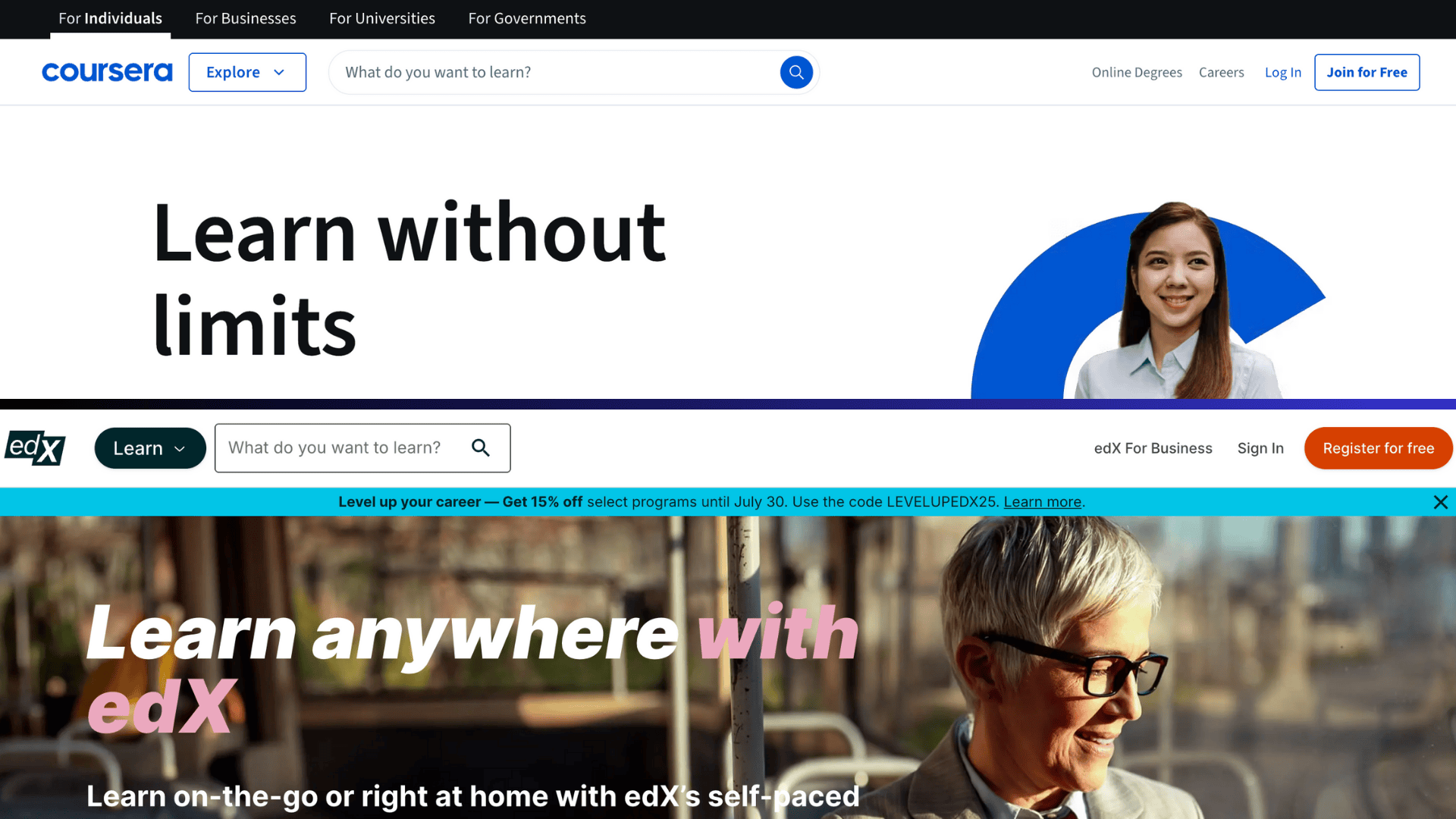 Coursera & edX