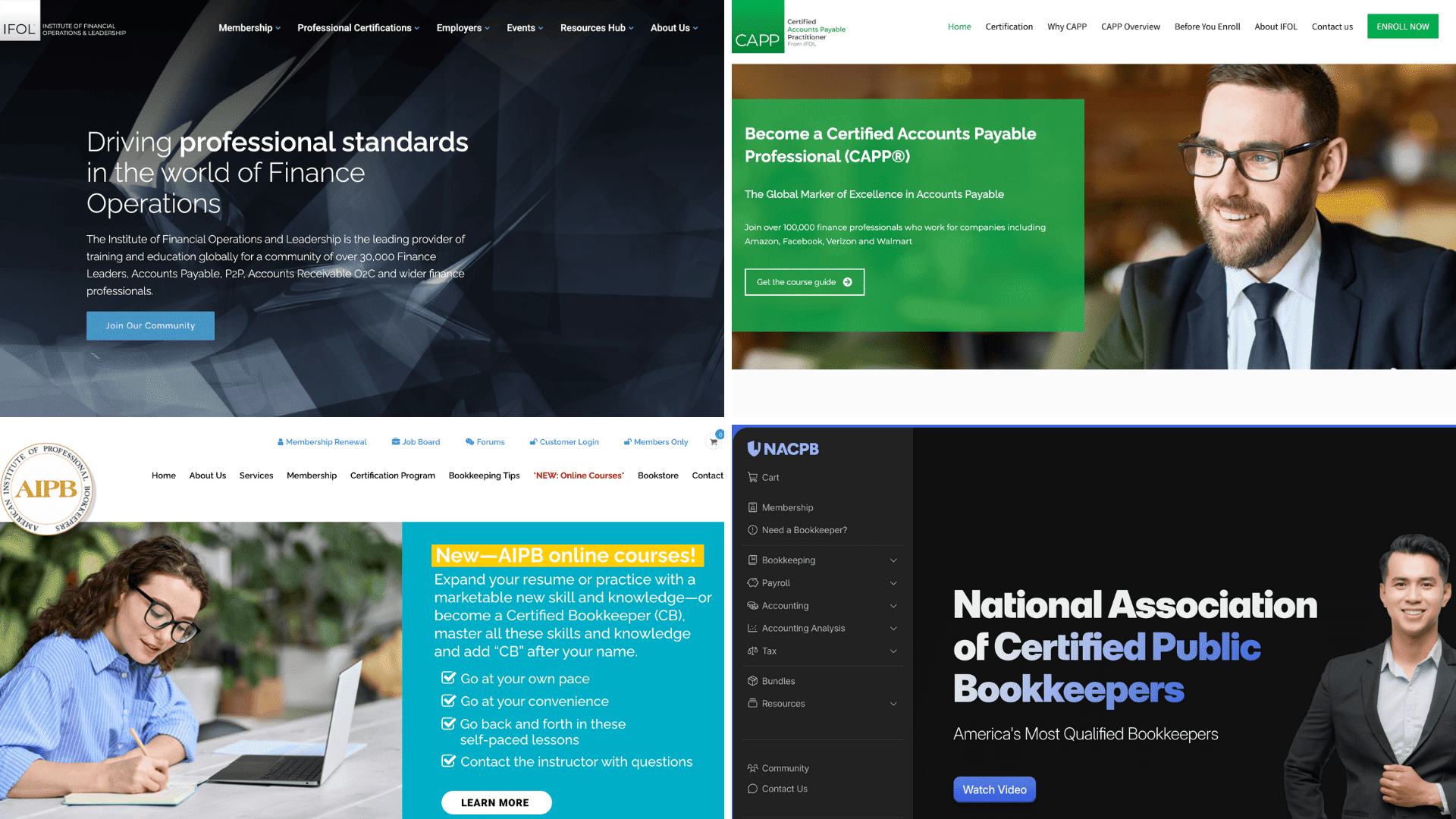 Top Accounts Payable Certification Providers (2025)