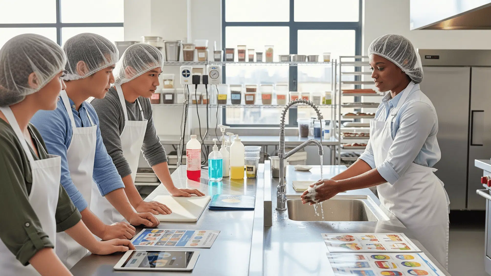 food handlers practice test