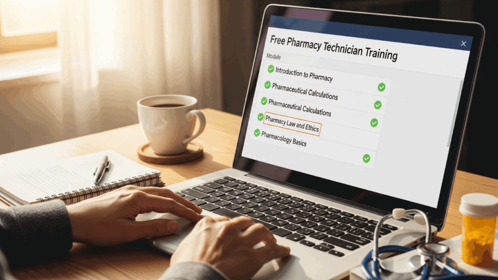 pharmacy technician classes online free