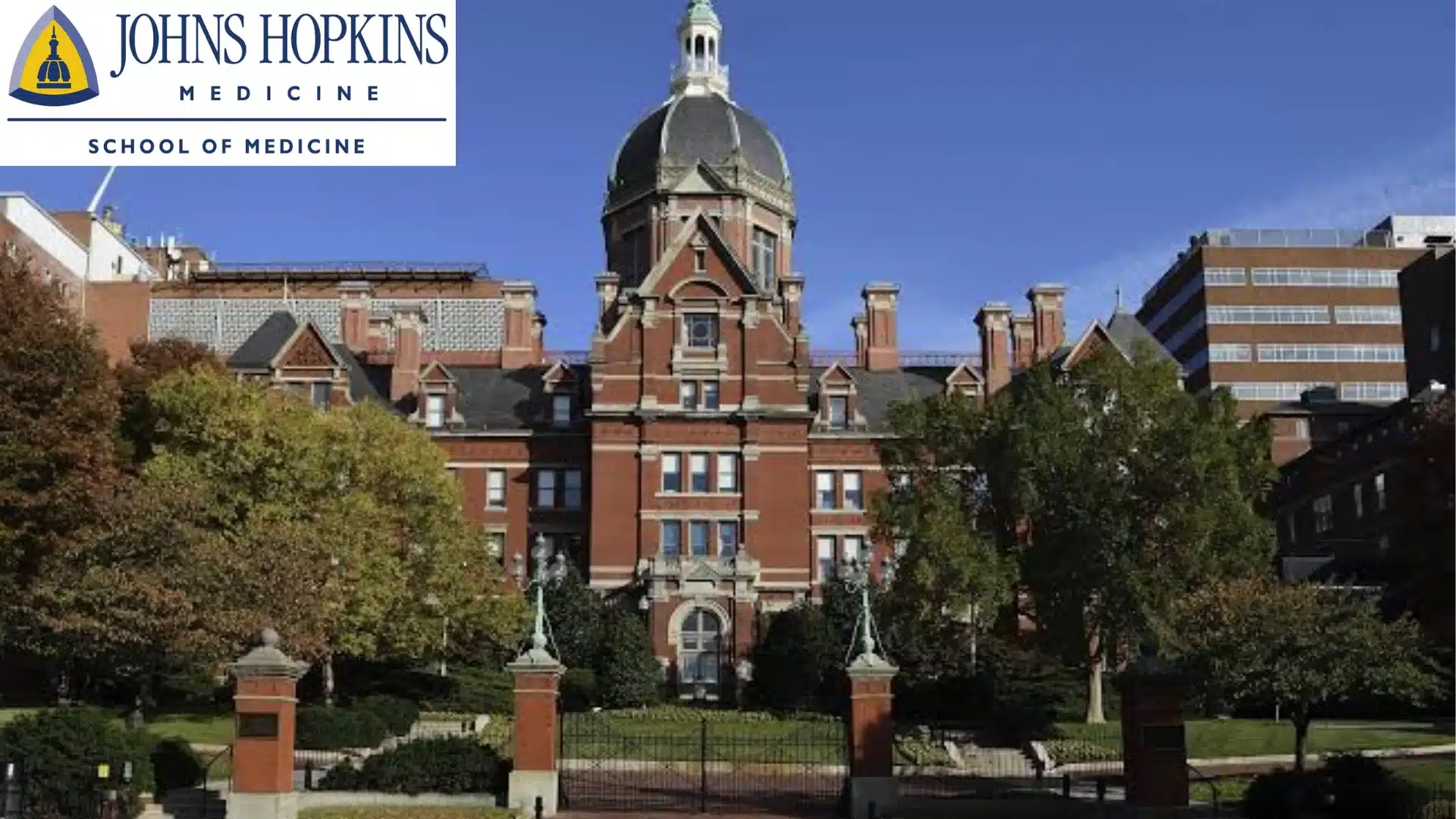 johns hopkins university school of medicine historic domed building campus exterior